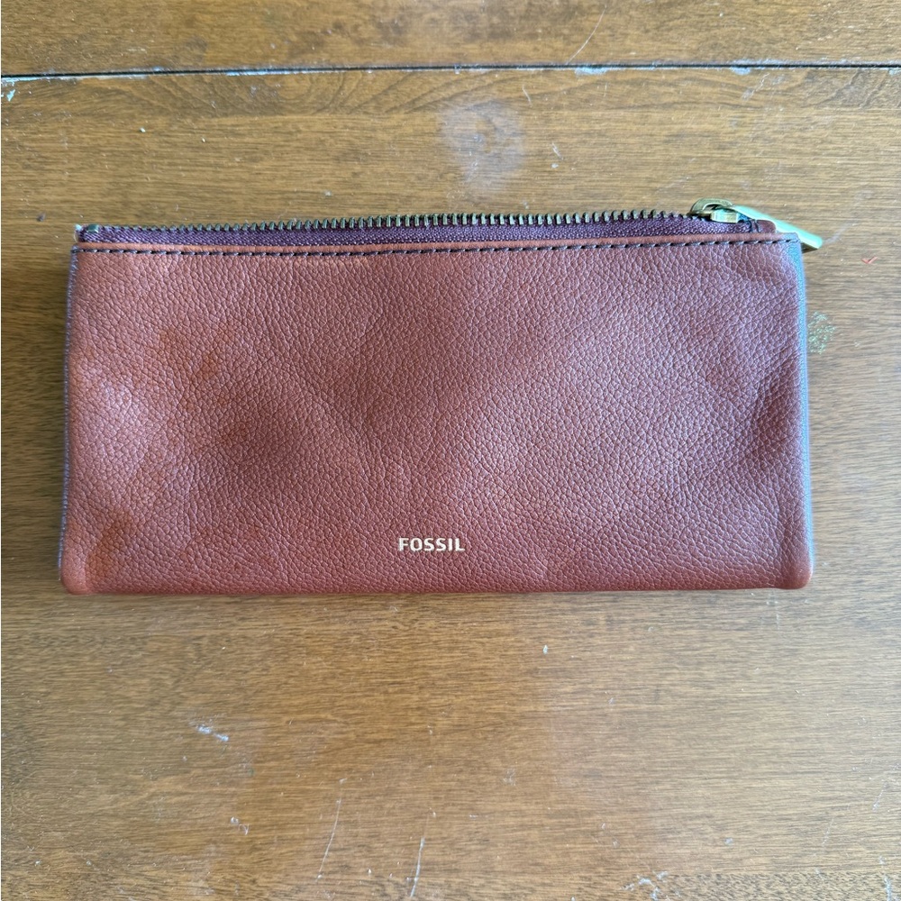 Fossil Brown Leather Wallet